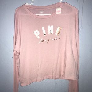 Hollister sweater and VS PINK! Long sleeve T